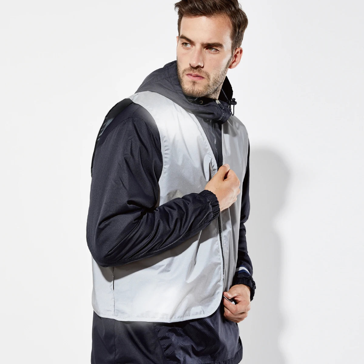 Reflective Zip Safety Vest