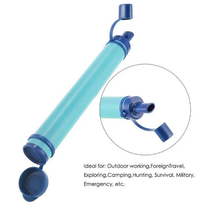 Portable Water Filter Straw (Survival & Emergency)