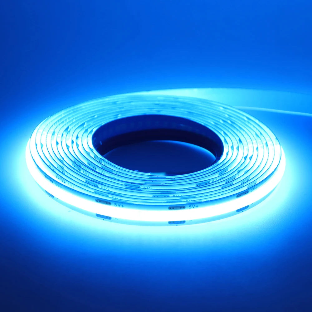 5V Motion Sensor COB LED Strip Light (USB Powered)