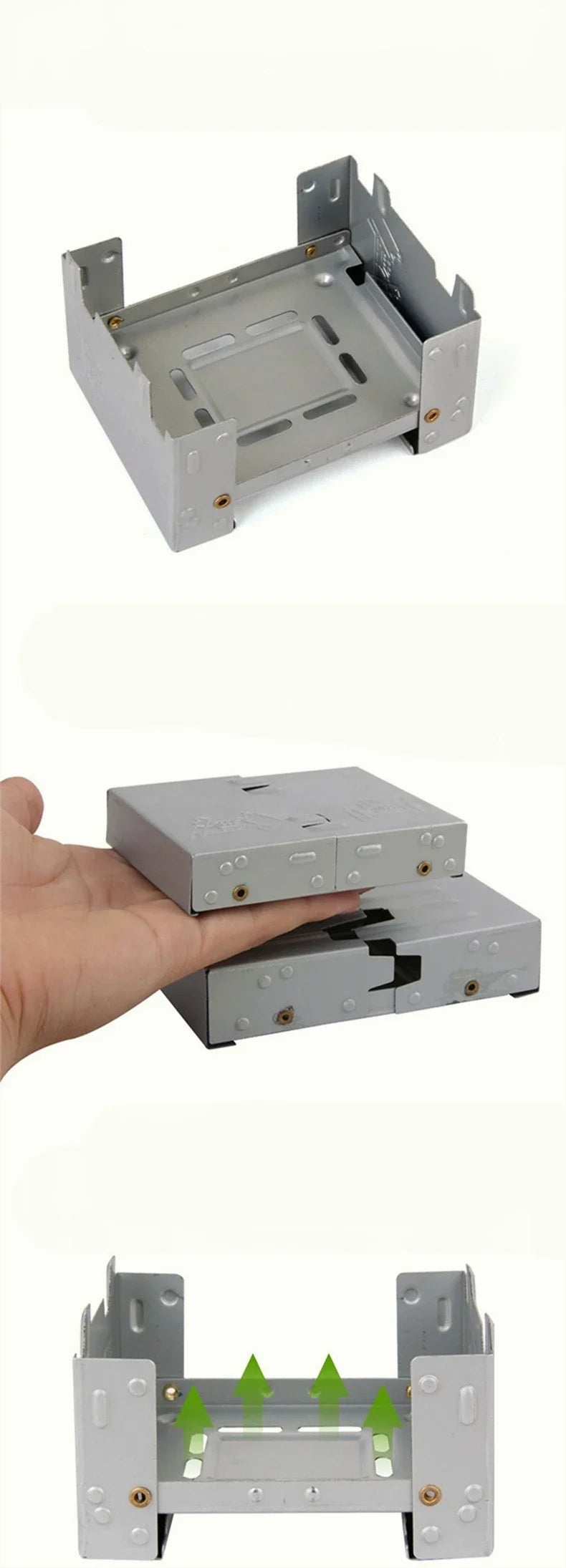Portable Folding Alcohol Camping Stove