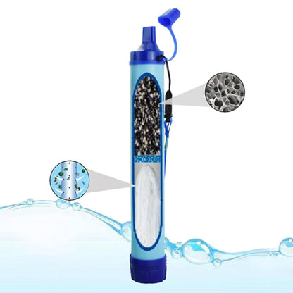 Portable Water Filter Straw (Survival & Emergency)