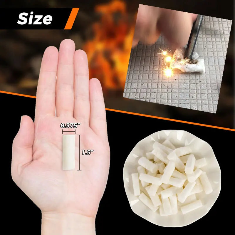 Portable Cotton Fire Starter Ki