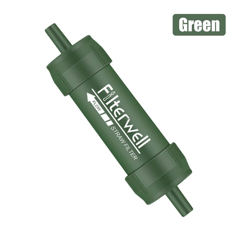 Portable Water Filter Straw (Survival & Emergency)