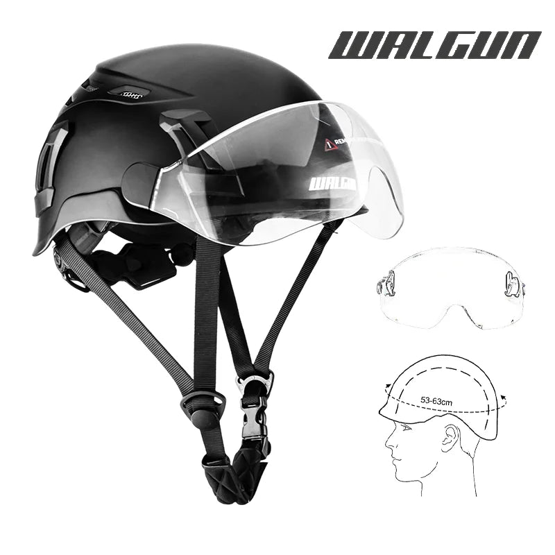 Construction Safety Helmet with Visor