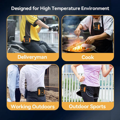Portable Waist & Neck Fan (5000mAh)