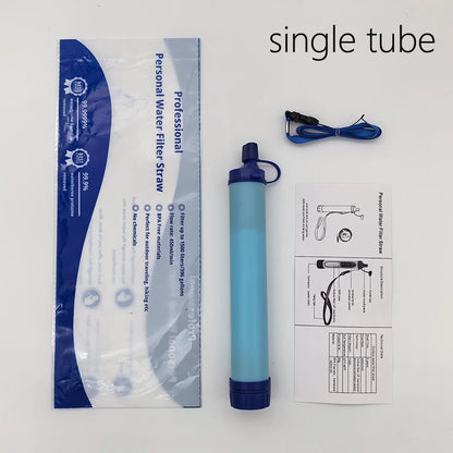 Portable Water Filter Straw (Survival & Emergency)