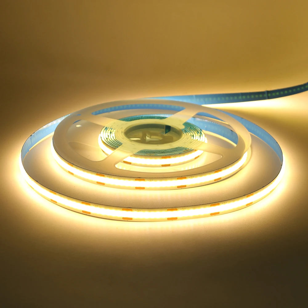5V Motion Sensor COB LED Strip Light (USB Powered)