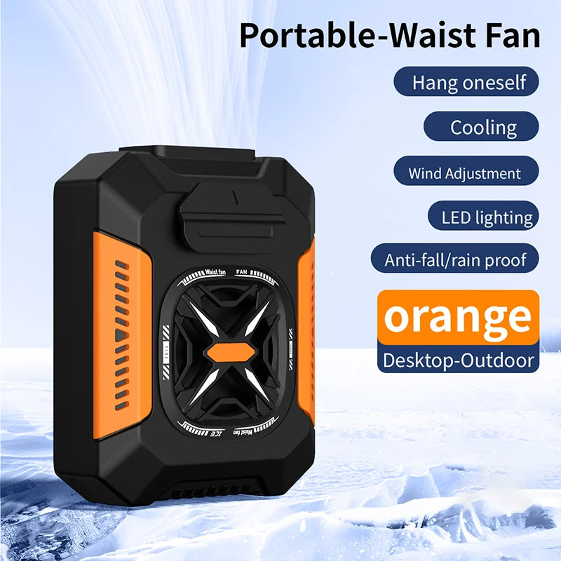 Portable Waist & Neck Fan (5000mAh)