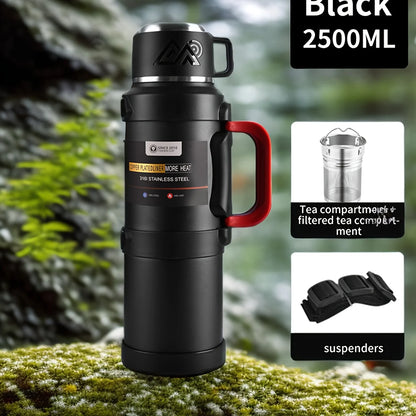 Stainless Steel Thermos Bottle (72H Thermal)