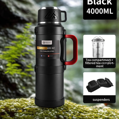 Stainless Steel Thermos Bottle (72H Thermal)