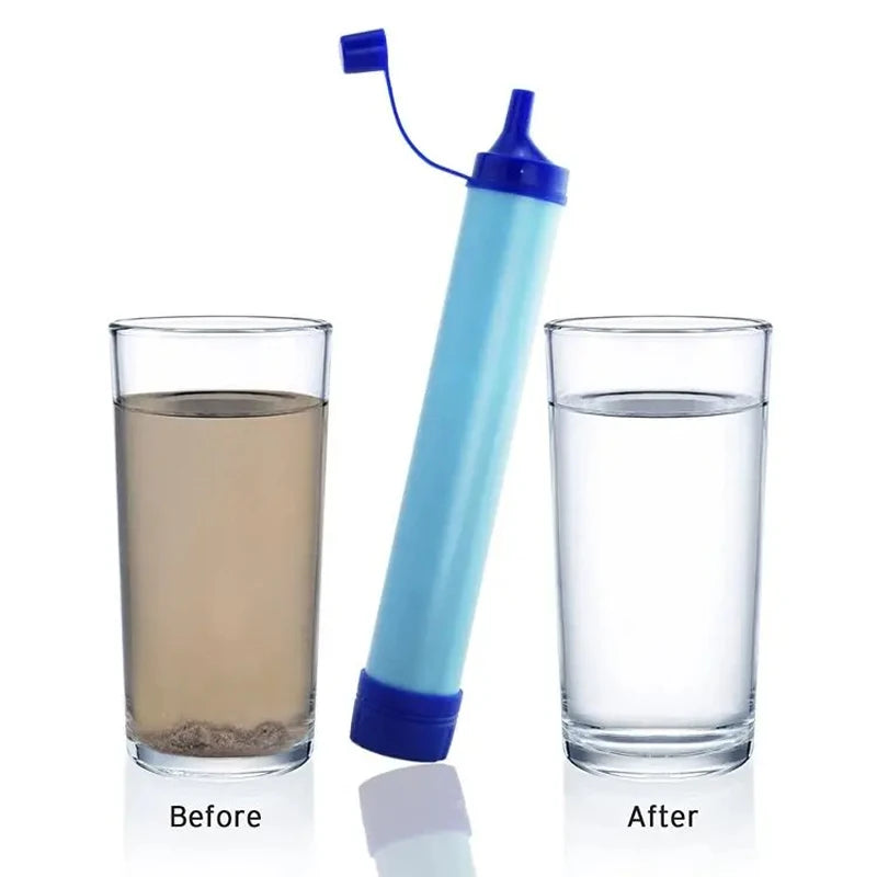 Portable Water Filter Straw (Survival & Emergency)