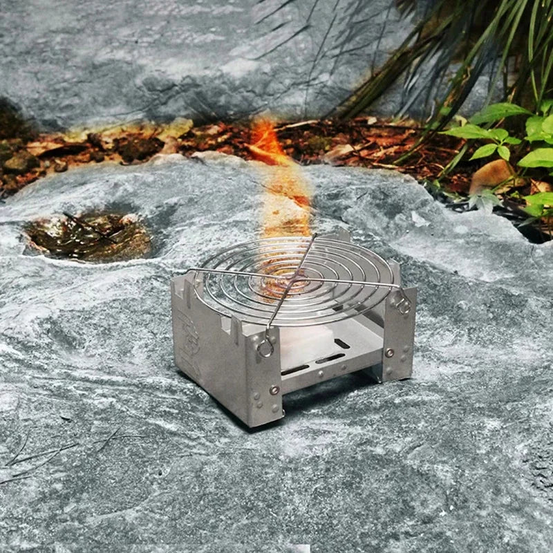 Portable Folding Alcohol Camping Stove